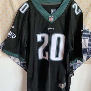 Mitchell & Ness Brian Dawkins Black Philadelphia Eagles #20 Jersey